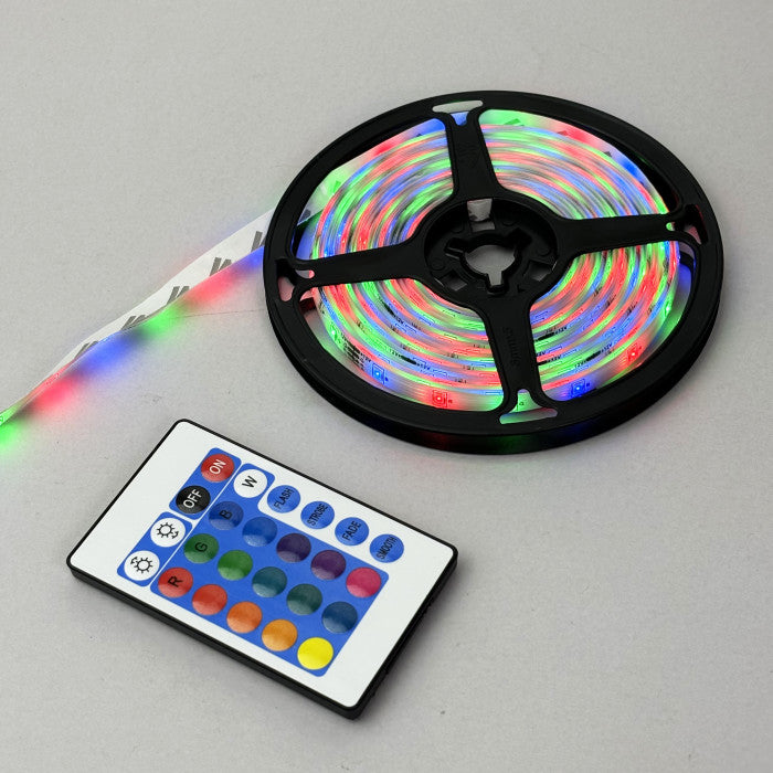 Світлодіодна RGB LED-стрічка 5 м з пультом керування